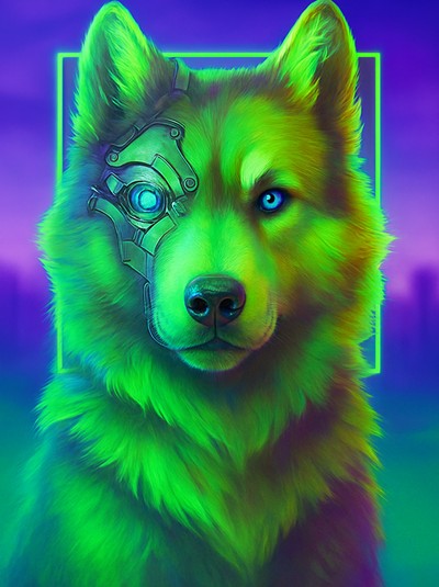 Cyber Wolf в каталоге UP-X Casino