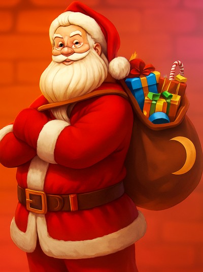 Book Of Santa в каталоге UP-X Casino